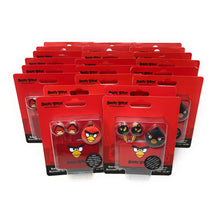 Load image into Gallery viewer, Angry Birds Bird Buds accessory set with red and black designs