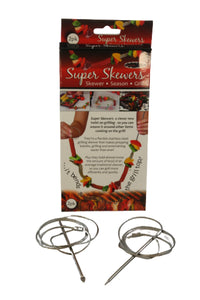 Cooking - Super Skewers Stainless Steel Flexible Skewer - 2 Pack