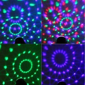LED Rotating Disco Ball Light With Remote Control