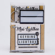 Load image into Gallery viewer, Mini Lightbox Keyring - Plus 90 Letters &amp; Symbols