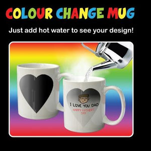Novelty - Customisable Colour Changing Mug