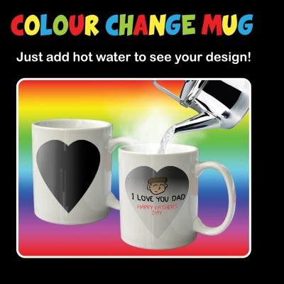 Novelty - Customisable Colour Changing Mug
