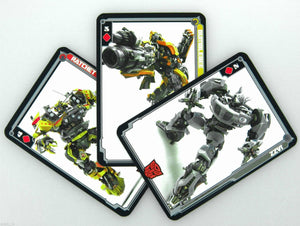 Official Transformers Movie Deck Of Playing Cards
