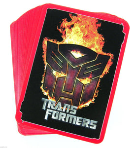 Official Transformers Movie Deck Of Playing Cards