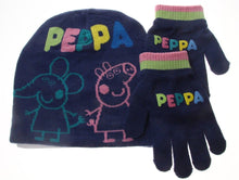 Load image into Gallery viewer, Peppa Pig 2 Piece Beanie Hat And Gloves Set Age 4-6 Years