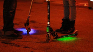 Scooter Bike Skateboard LED Lights Riding Kit - PURPLE