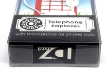 Load image into Gallery viewer, Telephone Design Earphones -White