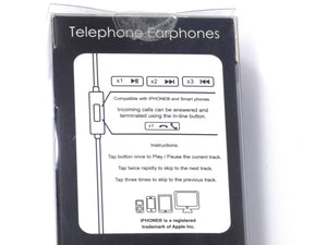 Telephone Design Earphones -White